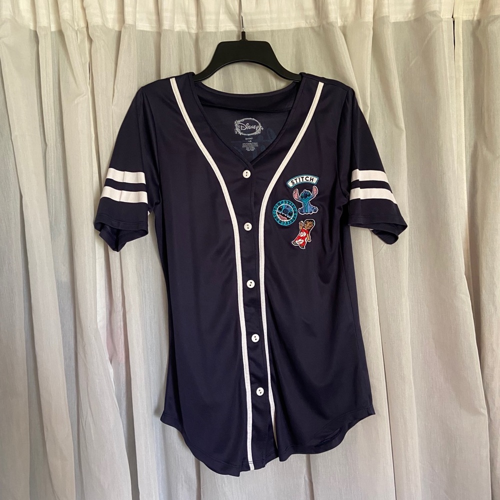Navy blue Stitch Jersey